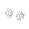 S925 Sterling Silver Stud Earrings CI6431-3-1