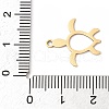 201 Stainless Steel Pendants STAS-Q341-11G-3