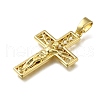 Brass Pendants KK-S515-142G-2