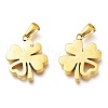 Ion Plating(IP) 304 Stainless Steel Pendants STAS-A047-03G-2
