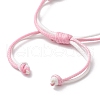 Adjustable Korean Waxed Polyester Cord Bracelets BJEW-JB11607-02-4