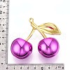 Acrylic & Alloy Big Pendants OACR-N142-08-4