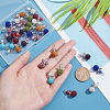   4 Sets Angle Shape Polymer Clay Rhinestone Pendants FIND-PH0009-14A-3