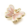 Brass Enamel Charms KK-S523-17G-3