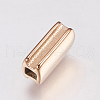 Ion Plating(IP) 304 Stainless Steel Slide Charms STAS-F144-024RG-5.5x10-2