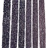 Electroplate Glass Beads Strands EGLA-A044-P1mm-B11-2
