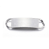 Tarnish Resistant 201 Stainless Steel Links connectors STAS-P135-18-1