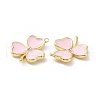 Brass Enamel Pendants KK-A168-14G-3