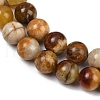 Natural Xiuyan Jade Beads Strands G-F792-C02-03-4