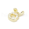 Alloy Enamel Pendants PALLOY-R151-38G-2