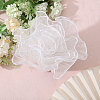 Globleland 10 Yards Organza Pleated Lace Ribbon OCOR-GL0001-12A-5