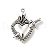 Tibetan Style Alloy Pendants PALLOY-R157-01AS-05-1