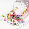 Mixed Cube Acrylic Beads X-PB78P9520-2