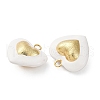 Brass Enamel Pendants KK-S525-13G-3