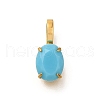 Ion Plating(IP) 304 Stainless Steel Rhinestone Pendants STAS-A104-11G-03-1