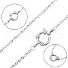 Unicraftale 304 Stainless Steel Smooth Surface Spring Ring Clasps STAS-UN0001-02P-6