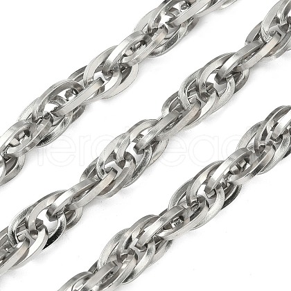 304 Stainless Steel Rope Chains CHS-H025-16P-01-1