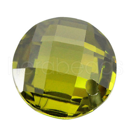 Cubic Zirconia Charms ZIRC-H116-08D-1