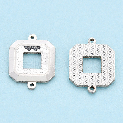925 Sterling Silver Connector Charms STER-T006-01-1