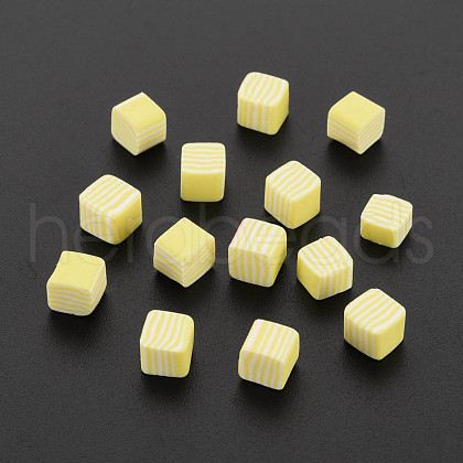 Handmade Polymer Clay Beads CLAY-N006-93K-1