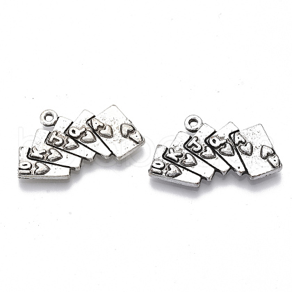 Tibetan Style Alloy Pendants TIBE-N006-24AS-LF-1