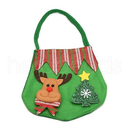 Christmas Non-woven Fabrics Candy Bags Decorations ABAG-I003-04D-1