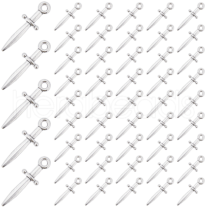 SUNNYCLUE 150Pcs Tibetan Style Alloy Pendants TIBEP-SC0003-08-1