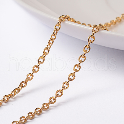 Ion Plating(IP) 304 Stainless Steel Cable Chains CHS-L014-08G-1