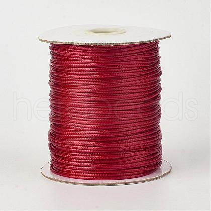 Eco-Friendly Korean Waxed Polyester Cord YC-P002-1mm-1118-1