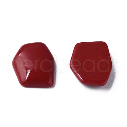 Opaque Acrylic Cabochons MACR-S373-143-A01-1