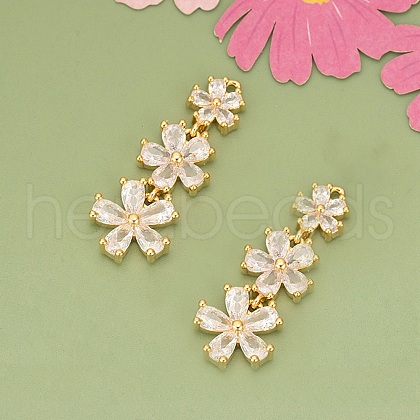 Brass Pendants KK-V006-01G-01-1