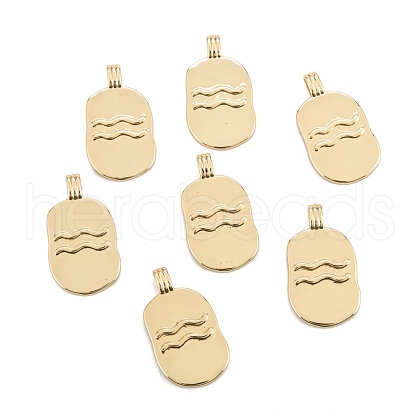 Brass Pendants KK-O140-20G-08-1