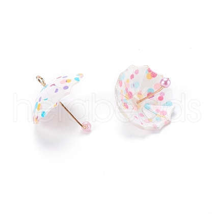 Resin Pendants CRES-M007-04B-1