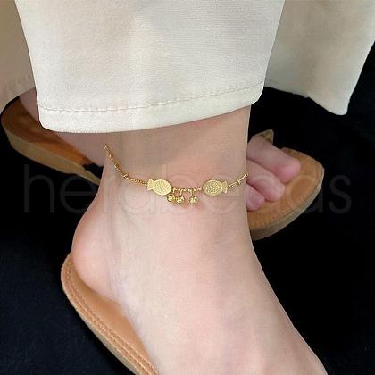 Stainless Steel Charm Anklets for Women WG18C2B-69-1