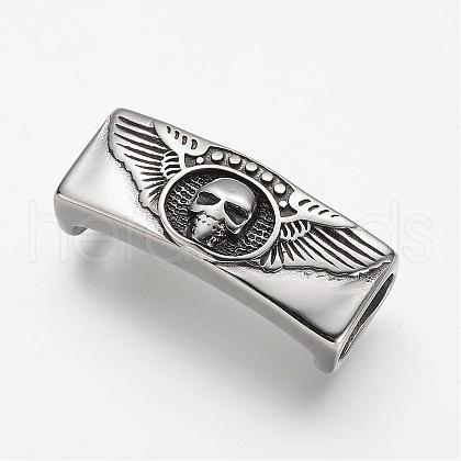 304 Stainless Steel Slide Charms STAS-F063-14-1