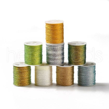 8 Rolls Polyester Sewing Thread OCOR-E026-04-1