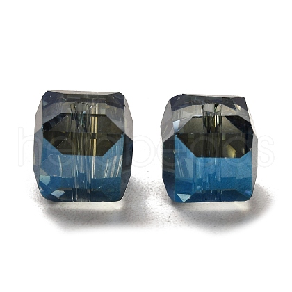 Electorplated Glass Beads EGLA-E006-2L-1