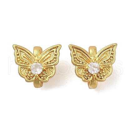 Brass Micro Pave Cubic Zirconia Pendants KK-U045-04G-1