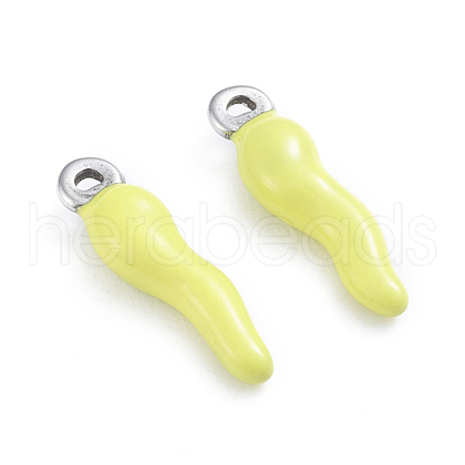 304 Stainless Steel Pendants STAS-I148-02P-05-1