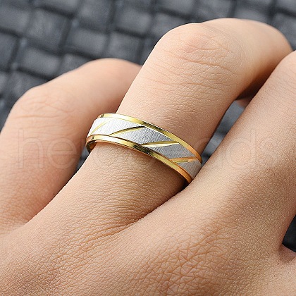 201 Stainless Steel Finger Rings FS-WGA0BD7-09-1