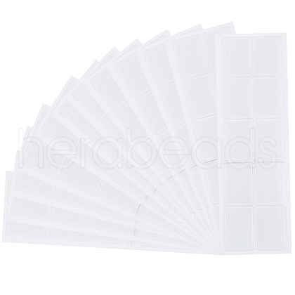 SUNNYCLUE 150Pcs Plastic Necklace Chain Adhesive Pouch for Necklace Display Cards AJEW-SC0003-43-1