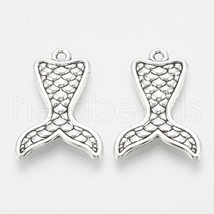 Tibetan Style Alloy Pendants TIBE-N003-06AS-LF-1