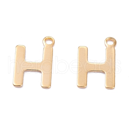 201 Stainless Steel Charms STAS-C021-06G-H-1