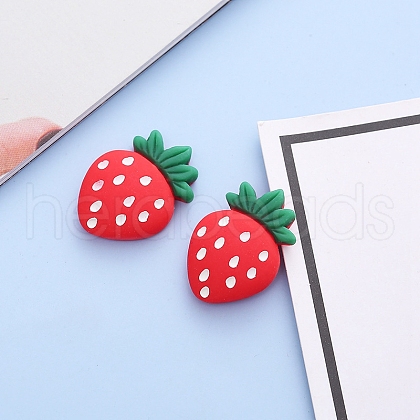 Opaque Resin Decoden Cabochons OHAR-PW0001-499F-1