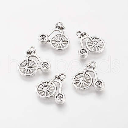 Tibetan Style Alloy Pendants TIBEP-0734-S-FF-1