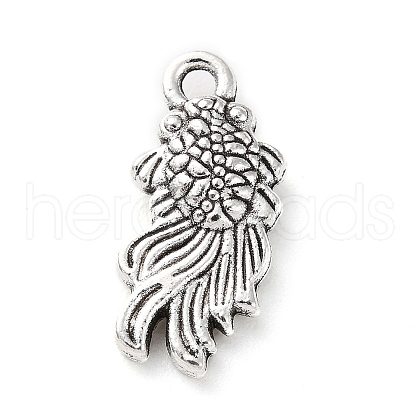 Tibetan Style Alloy Pendants PALLOY-P293-095AS-1