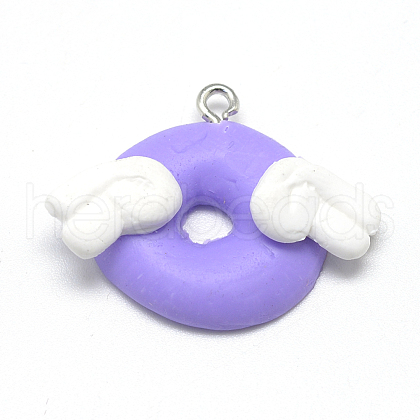 Handmade Polymer Clay Pendants X-CLAY-Q240-021D-1