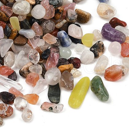 Natural Mixed Gemstone Beads G-U032-B01-1