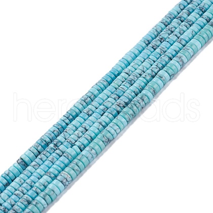 Synthetic Turquoise Beads Strands TURQ-Z002-01D-1