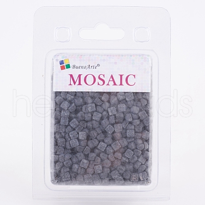 Glass Mosaic Tiles Cabochons GLAA-G072-04I-1